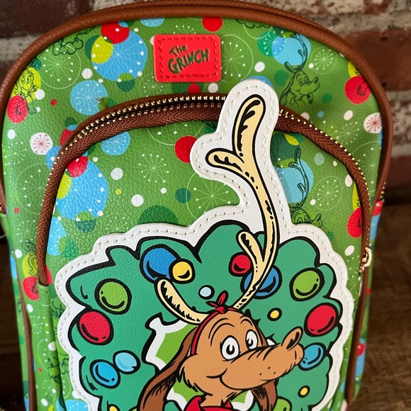 How the Grinch stole Christmas Max mini backpack new with tags - Picture 3 of 7